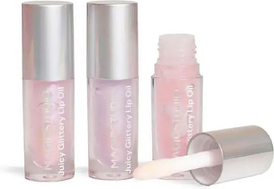 Magic Studio Lip Oil Holo Purple Glitter with Shimmer 4.2g