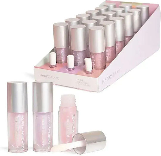 Magic Studio Lip Oil Pink Glitter 4.2gr