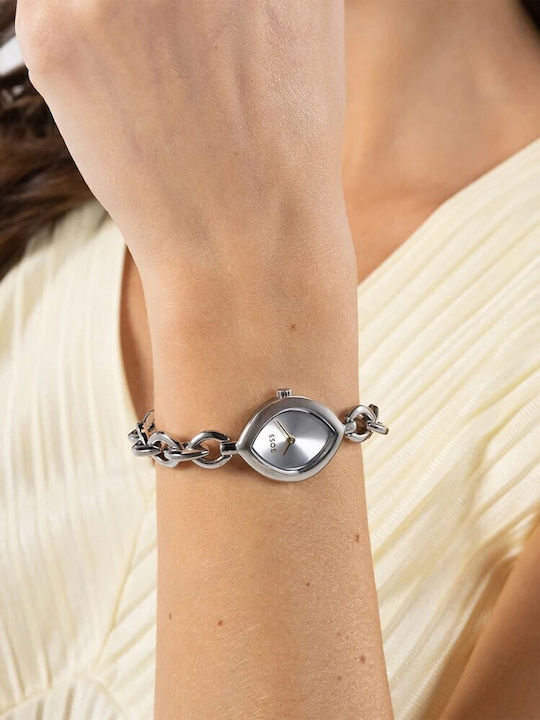 Boss Fiora Women's Watch 29mm Battery with Silver Metal Bracelet
