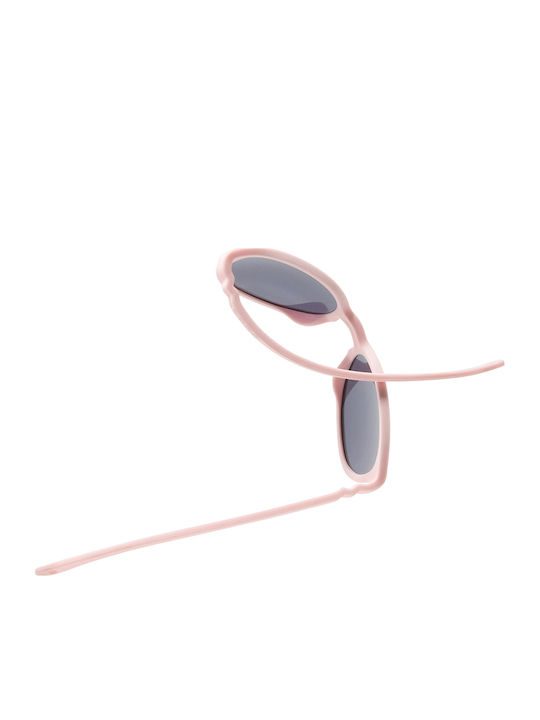 KiETLA Wazz Unbreakable Rectangle Baby Sunglasses Pink for 0-1 Year