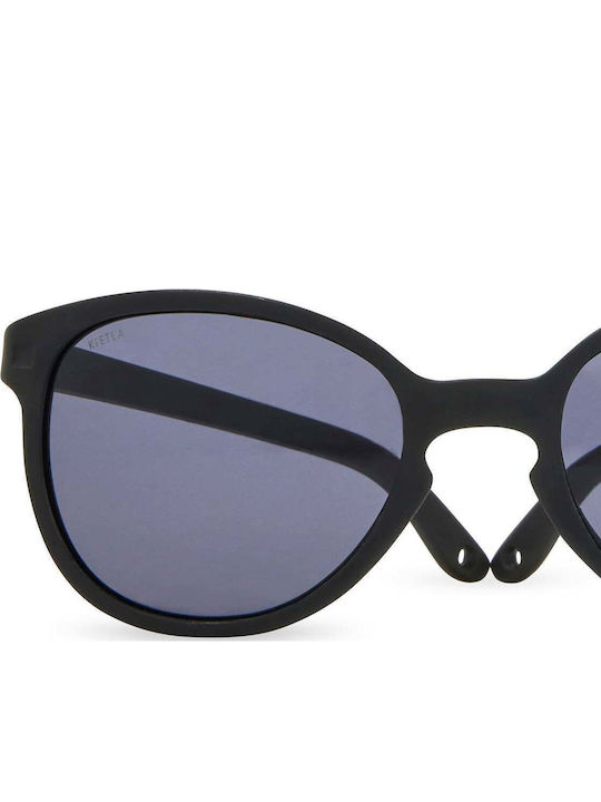 KiETLA Wazz Unbreakable Butterfly Kids Sunglasses Black