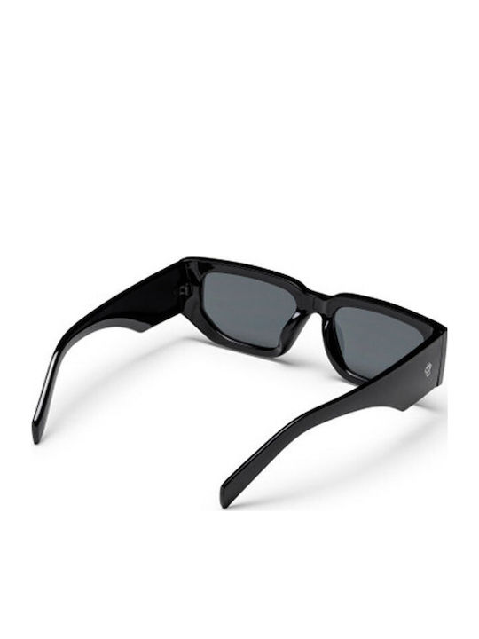 Chpo Unisex Sunglasses with Black Frame and Black Lens 16135OO