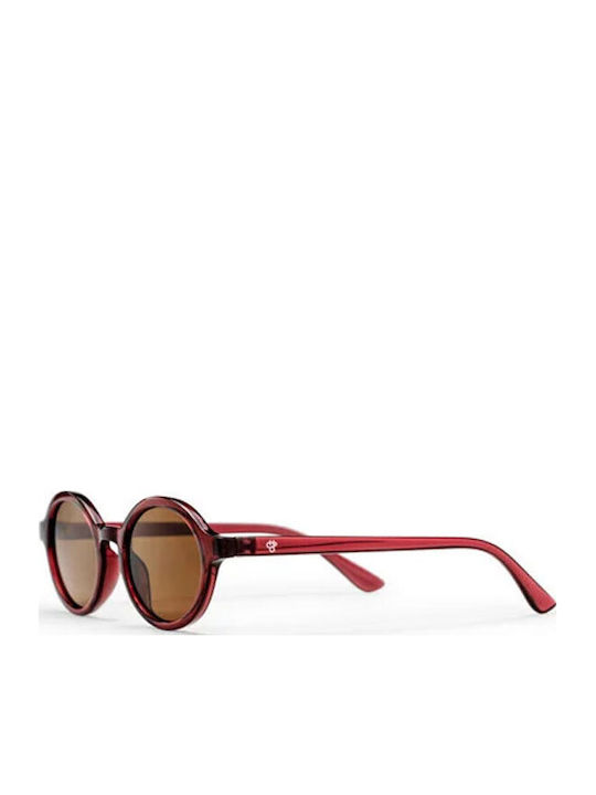 Chpo Unisex Sunglasses With Brown Frame And Brown Lens 16135MB