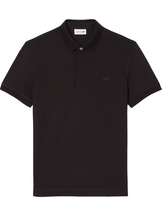 Polo Herrenbluse Kurzarm Braun