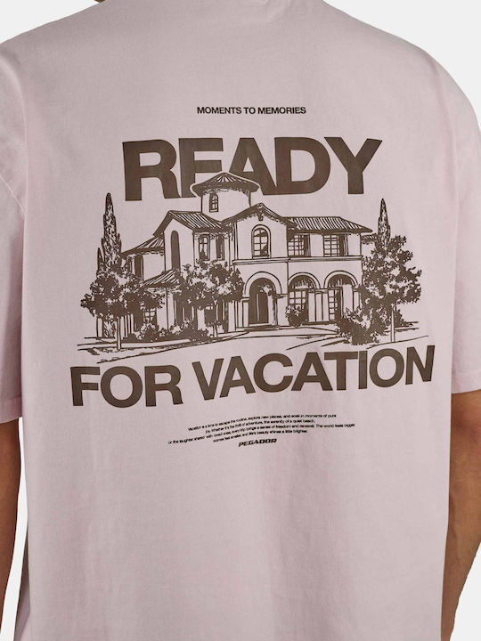 T-shirt Washed Powder Pink PGDR-6820-671