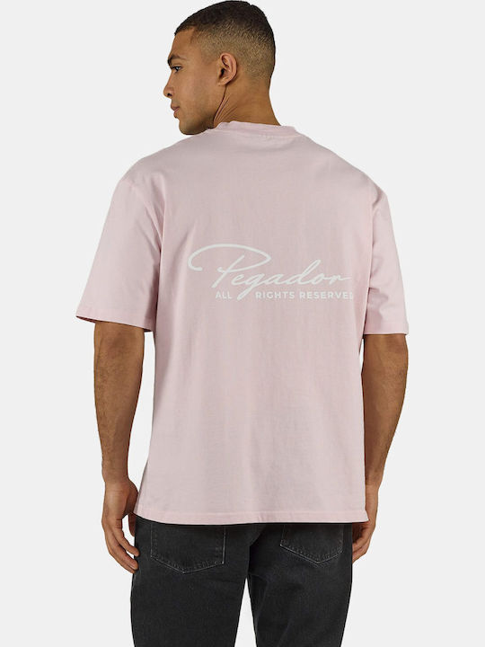 T-shirt Washed Powder Pink