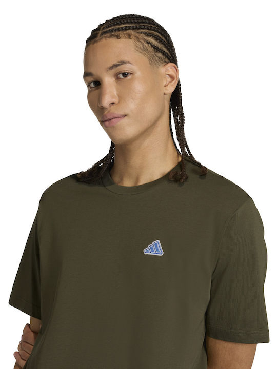 T-shirt Χακί