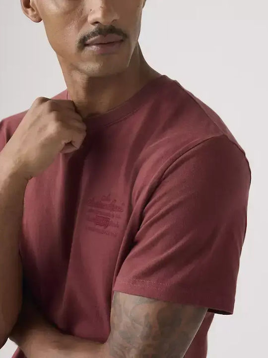 T-Shirt Burgundisch