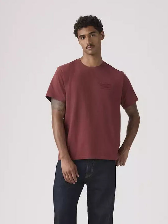 T-Shirt Burgundisch