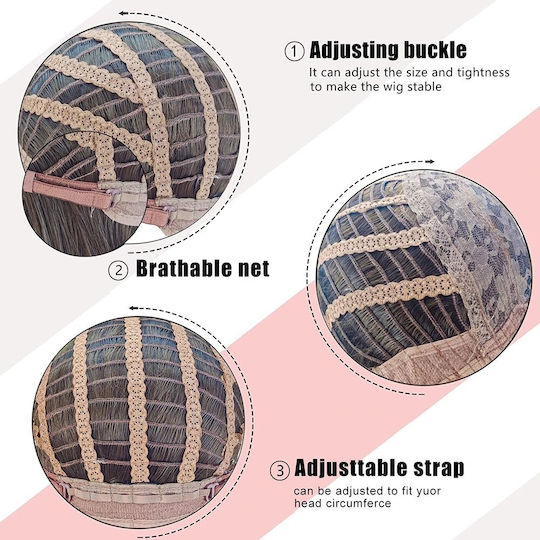 Animis Beauty Perucă Cu Păr Sintetic În Culoare Cupru 30cm