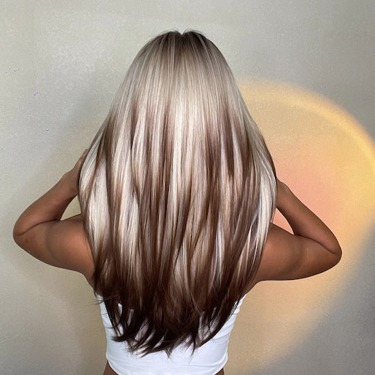 Animis Beauty Perucă Cu Păr Sintetic În Culoare Castanie 70cm