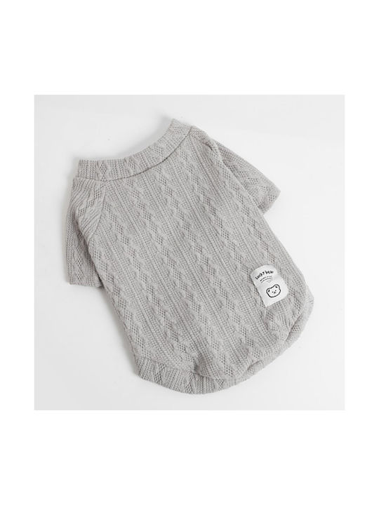 Animal Strickpullover Hundeshirts in Grau Farbe Animal Strickpullover Hundeshirts in Grau Farbe