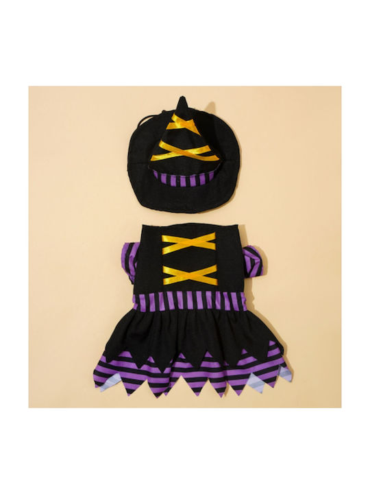 Little Witch Halloween Full Body Dog Clothing 33x35x48cm