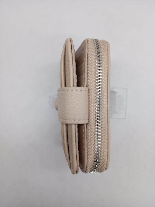 Small Women's Wallet Beige