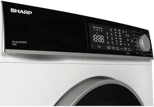 Sharp KD-NHL0S7GWD Tumble Dryer 10kg with Heat Pump