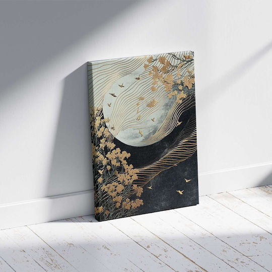 Megapap Golden Moon Panou Pe Pânză 70x100cm