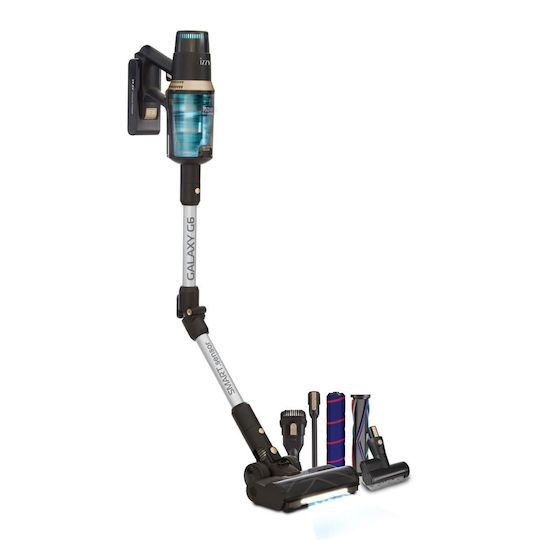 Izzy Galaxy G6 Rechargeable 2 in 1 Stick & Handheld Vacuum 29.6V Black
