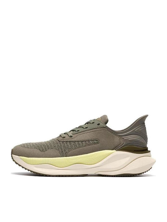 Pace Ανδρικά Ανατομικά Sneakers Χακί