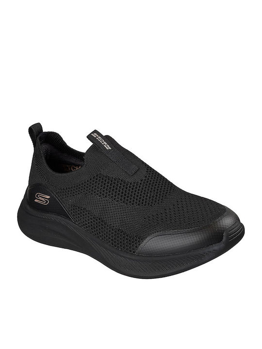 Bobs Damen Sneakers Schwarze