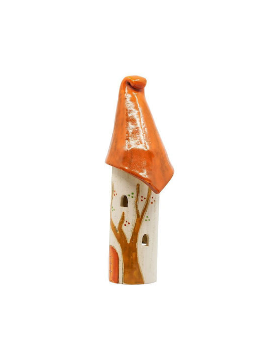 Rozos Ceramics 35-959 Επιτραπέζιο Χειροποίητο Κεραμικό Διακοσμητικό-ρεσώ 11χ24