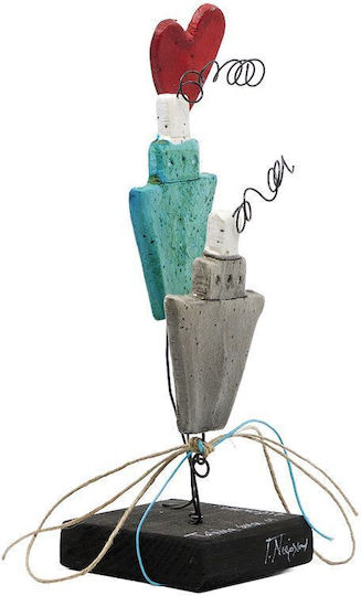 G.Niarhou Handmade Ceramic Ships Inima Bază 7x22