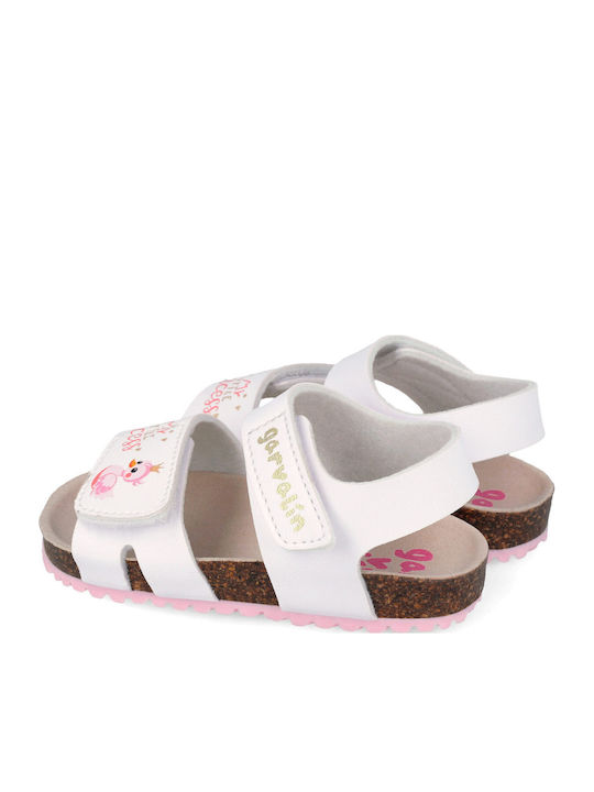Kids' Anatomic Sandals White