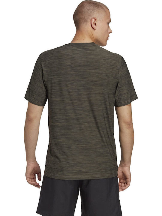 Train Essentials Aeroready Спортна тениска Olive Strata