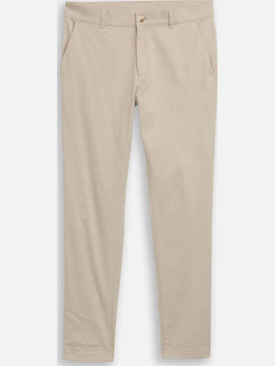 Chino Trousers in Slim Fit Beige