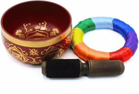 Green Tree Meditation Bowl Diameter 13cm Set