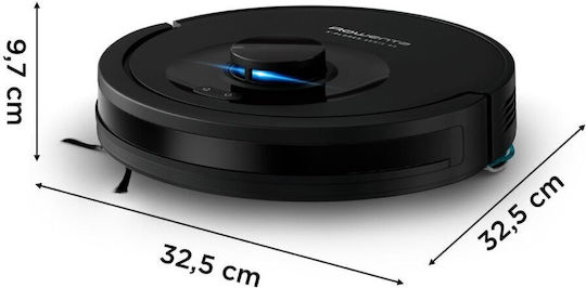 Rowenta X-Plorer Serie 85 Прахосмукачка Робот с Лазерно Картографиране и Всмукателна Мощност 6000Pa Черна