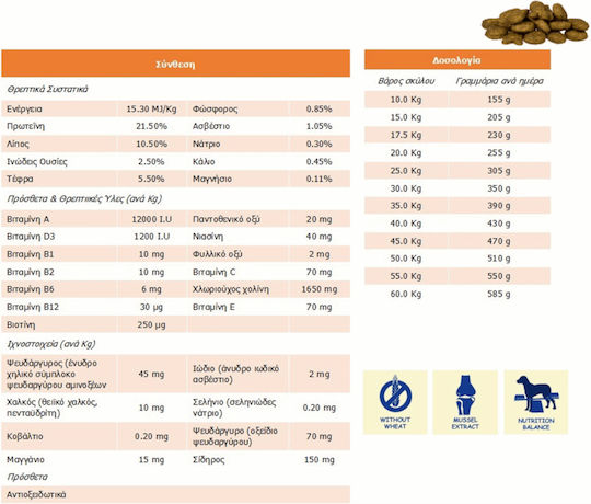 Bosch Petfood Concepts Adult 15kg Dry Food Grain-Free for Adult Dogs with Fish and Potatoes