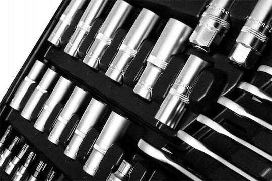 Neo Tools Werkzeugkoffer mit 216 Werkzeugen