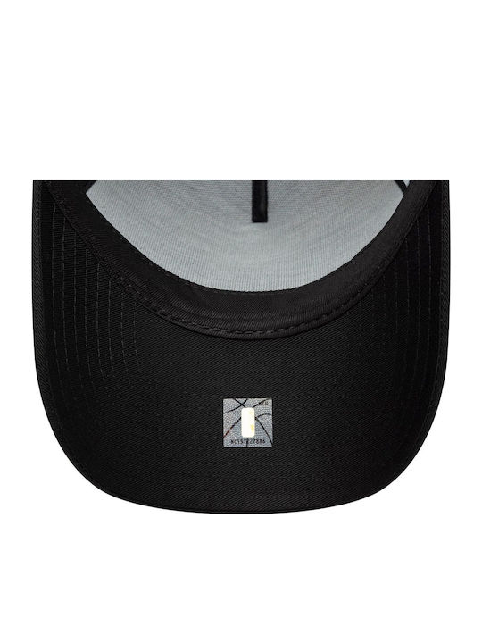 Metallic Eframe Chibul Men's Jockey with Flat Visor Black