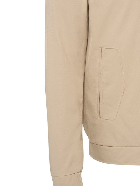 Bomber Jacket Waterproof and Windproof Beige