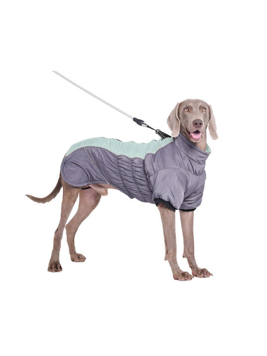 Waterproof Dog Coat Light Blue 43cm