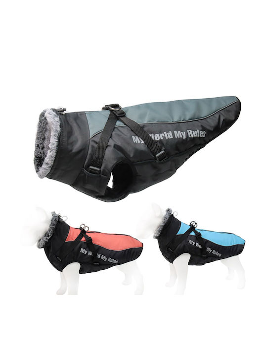 Animal Blue Dog Coat with 42cm Back Length