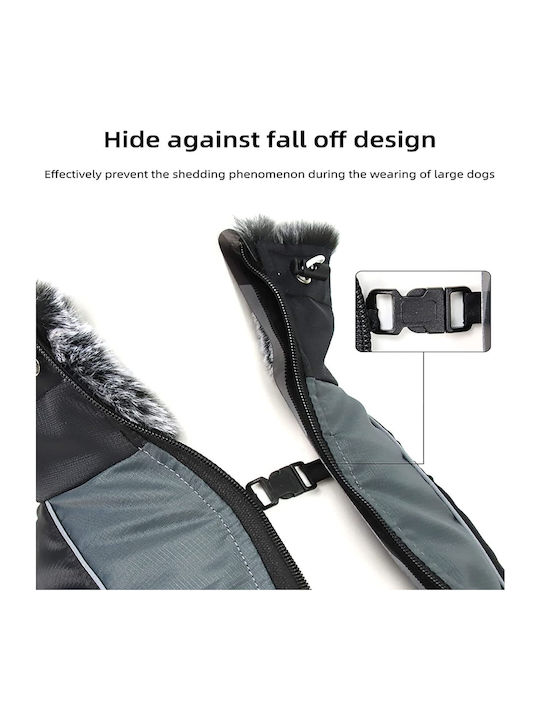 Animal Blue Dog Coat with 42cm Back Length