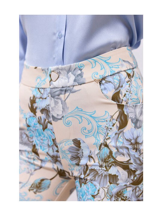 Enzzo Women's Blazer Sky Blue