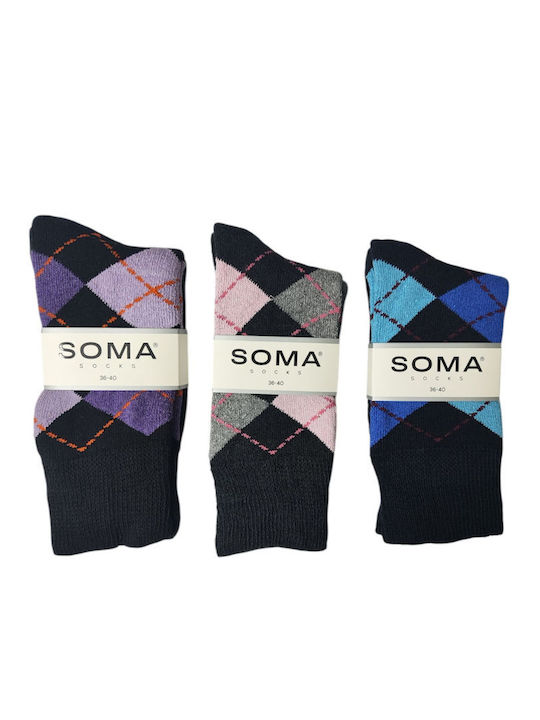 Soma Socks Women's Multicolour Socks 3Pack