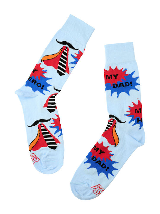 Dirty Socks Ανδρικές Κάλτσες με Σχέδια Γαλάζιο