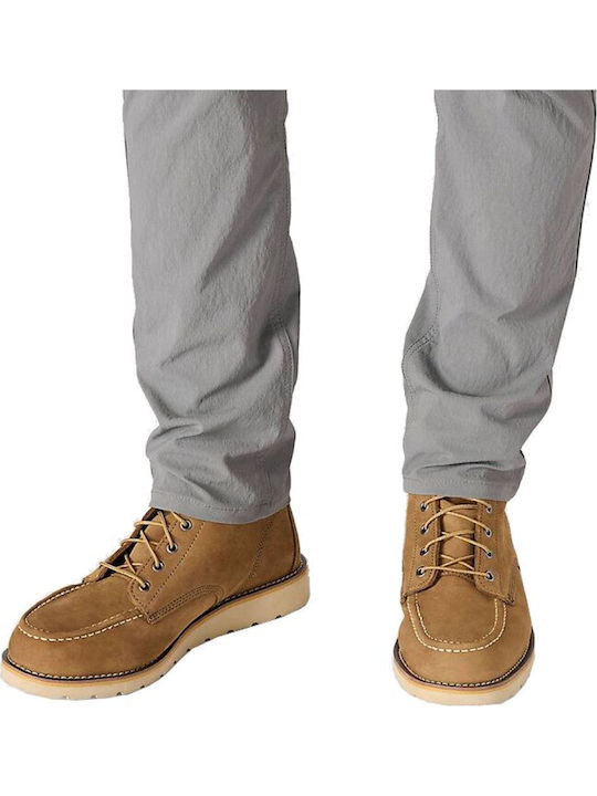Cargo Trousers Elastic in Relaxed Fit Light Gray