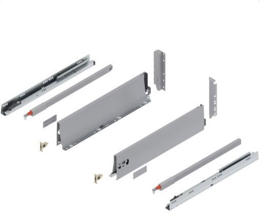 Drawer Brake Tandembox C Rod Blum 192x500mm Gray 30kg