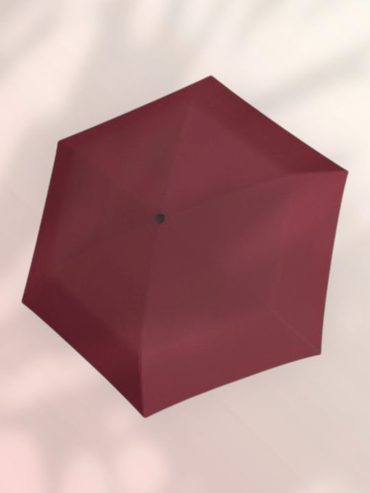 Knirps U.series Compact Burgundy Umbrella