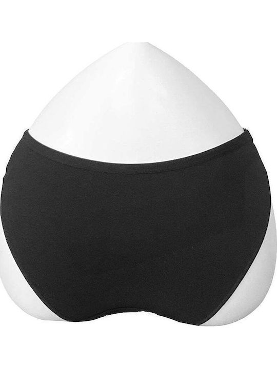 Damen-Slips Baumwolle Schwarz