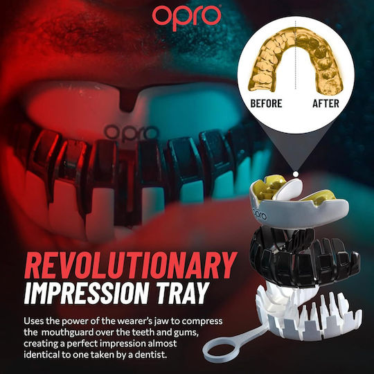 Μασέλα Opro Instant Custom Countries Mexico Mouthguard White Red Green