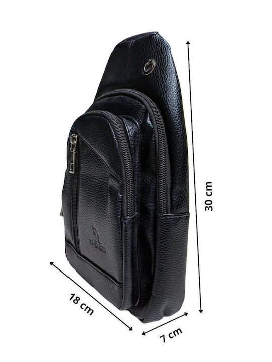 Men's Sling Bag Black