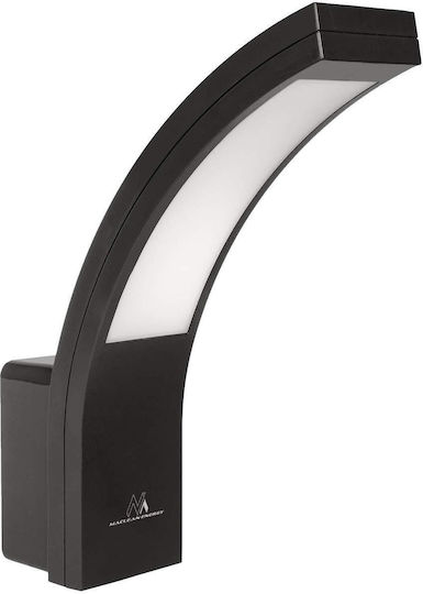 Maclean Energy Wall-Mounted Outdoor Light LED IP54 10W with Natural White Light