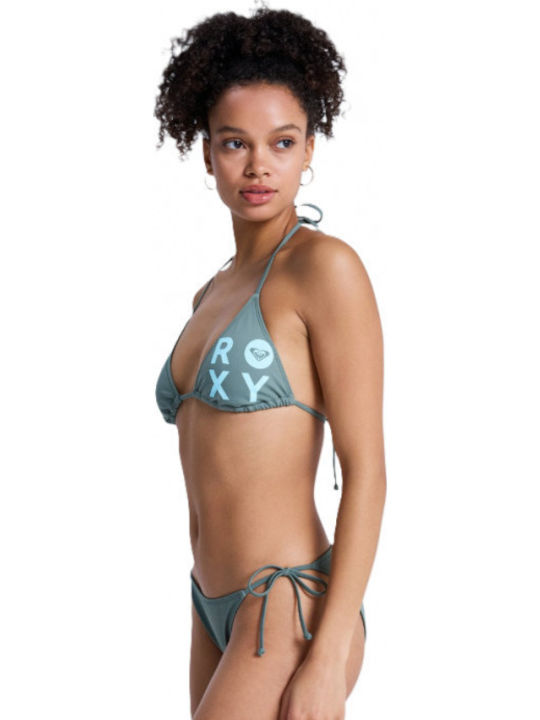 Tiki Set Bikini Τριγωνάκι με Αφαιρούμενη Ενίσχυση Agave Green