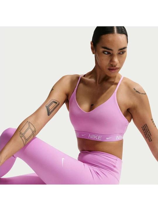Dri-Fit Indy Damen Sport-BH Rosa mit Futter & Leichter Polsterung