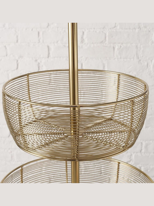 MSA Metallic Dessert Tower Stand Gold